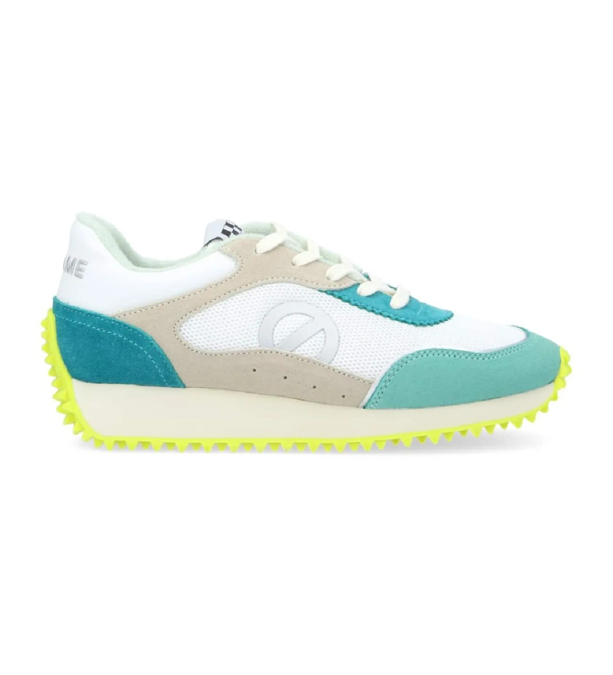 Zapatillas de piel Punky Jogger en azul