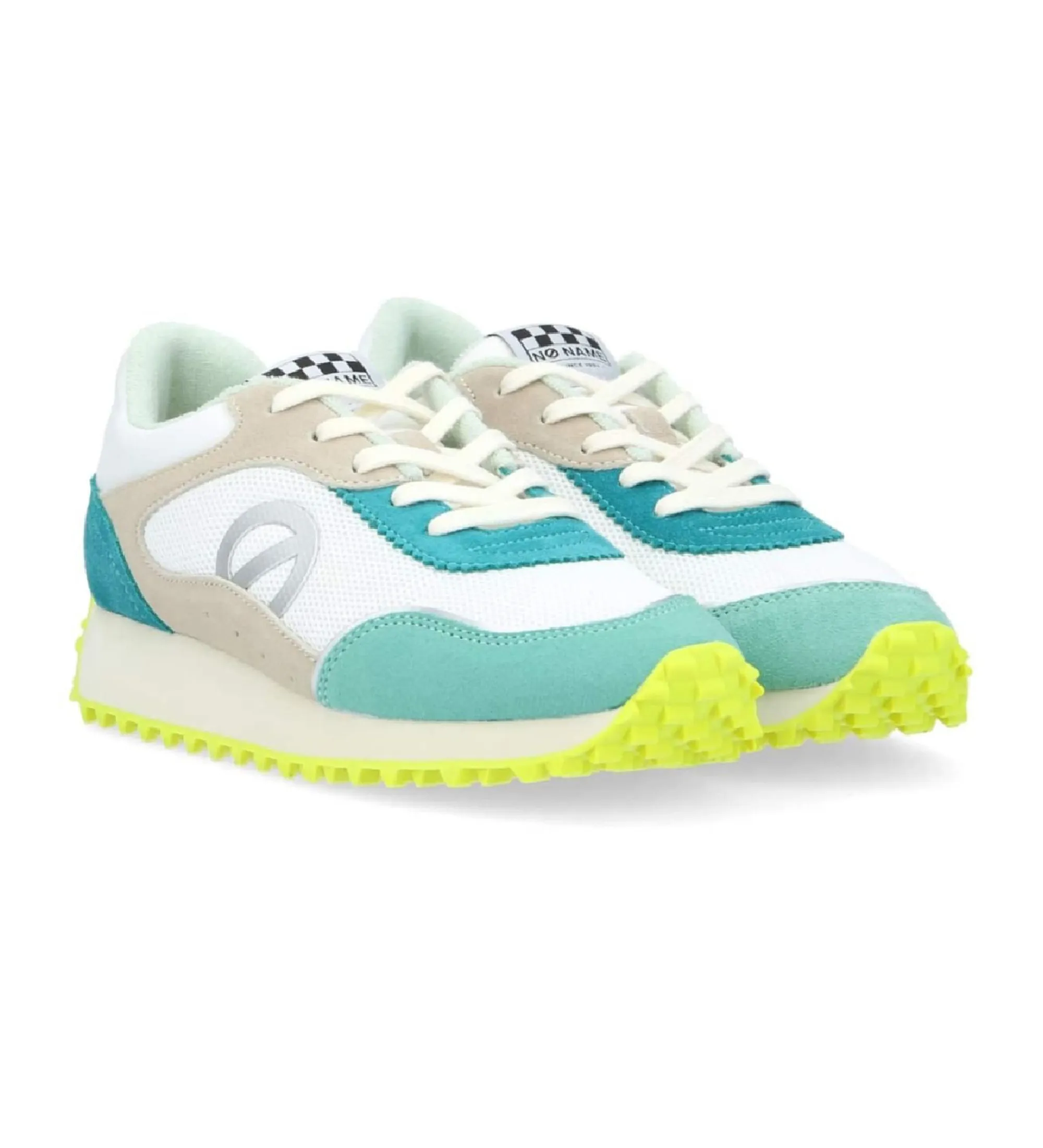 Zapatillas de piel Punky Jogger en azul