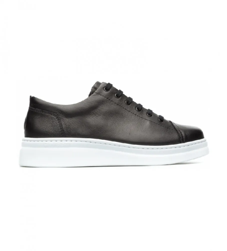 Zapatillas de piel Runner Up negro