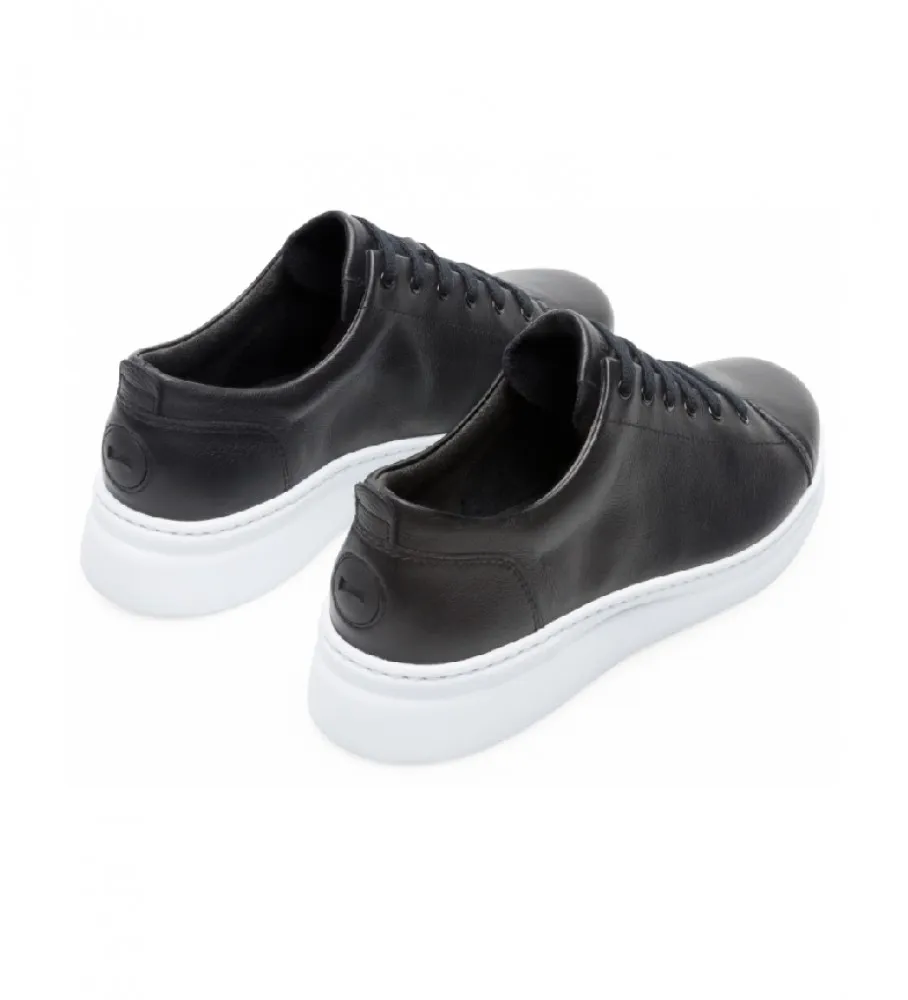 Zapatillas de piel Runner Up negro