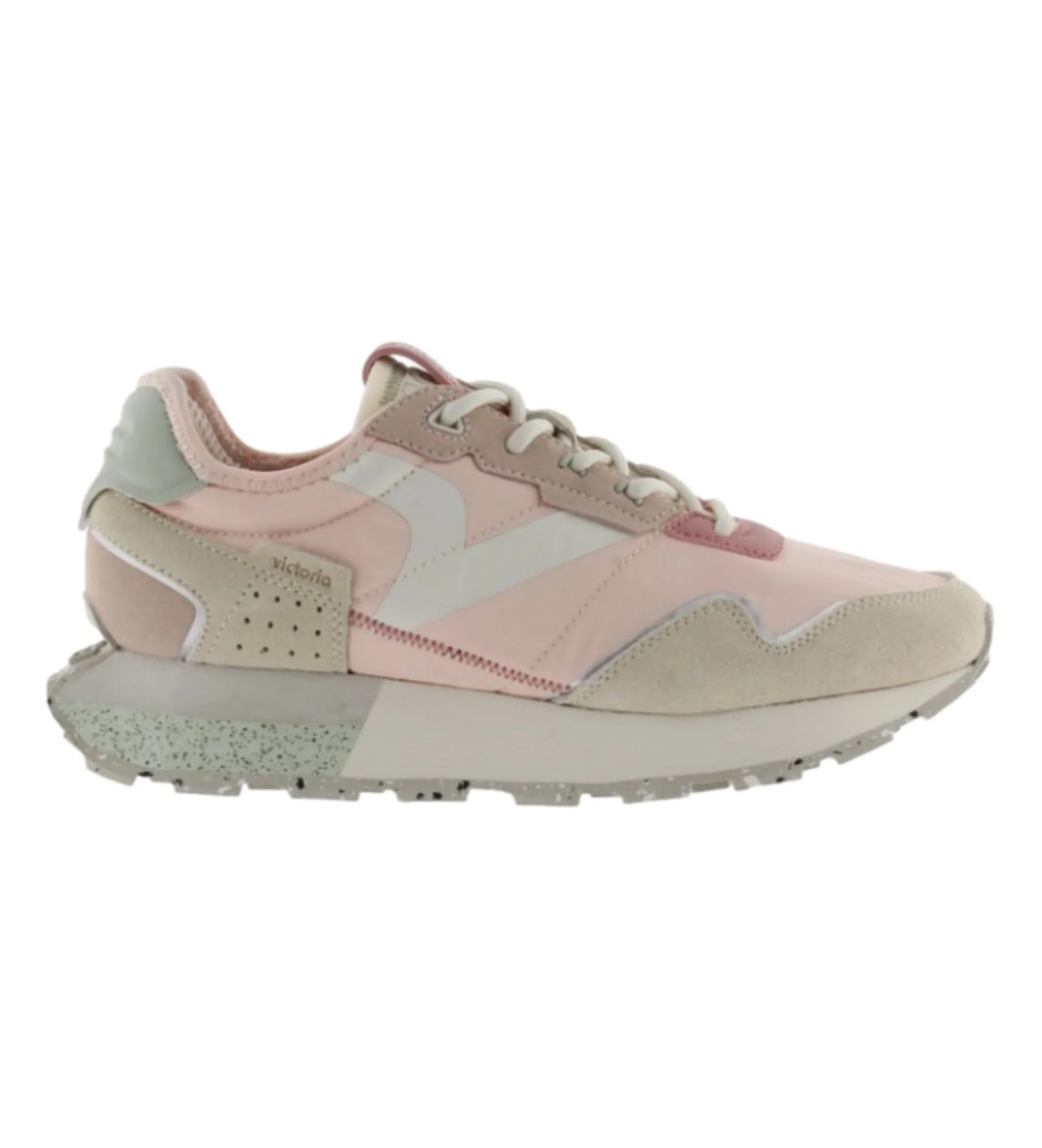 Zapatillas de piel Wing Future rosa