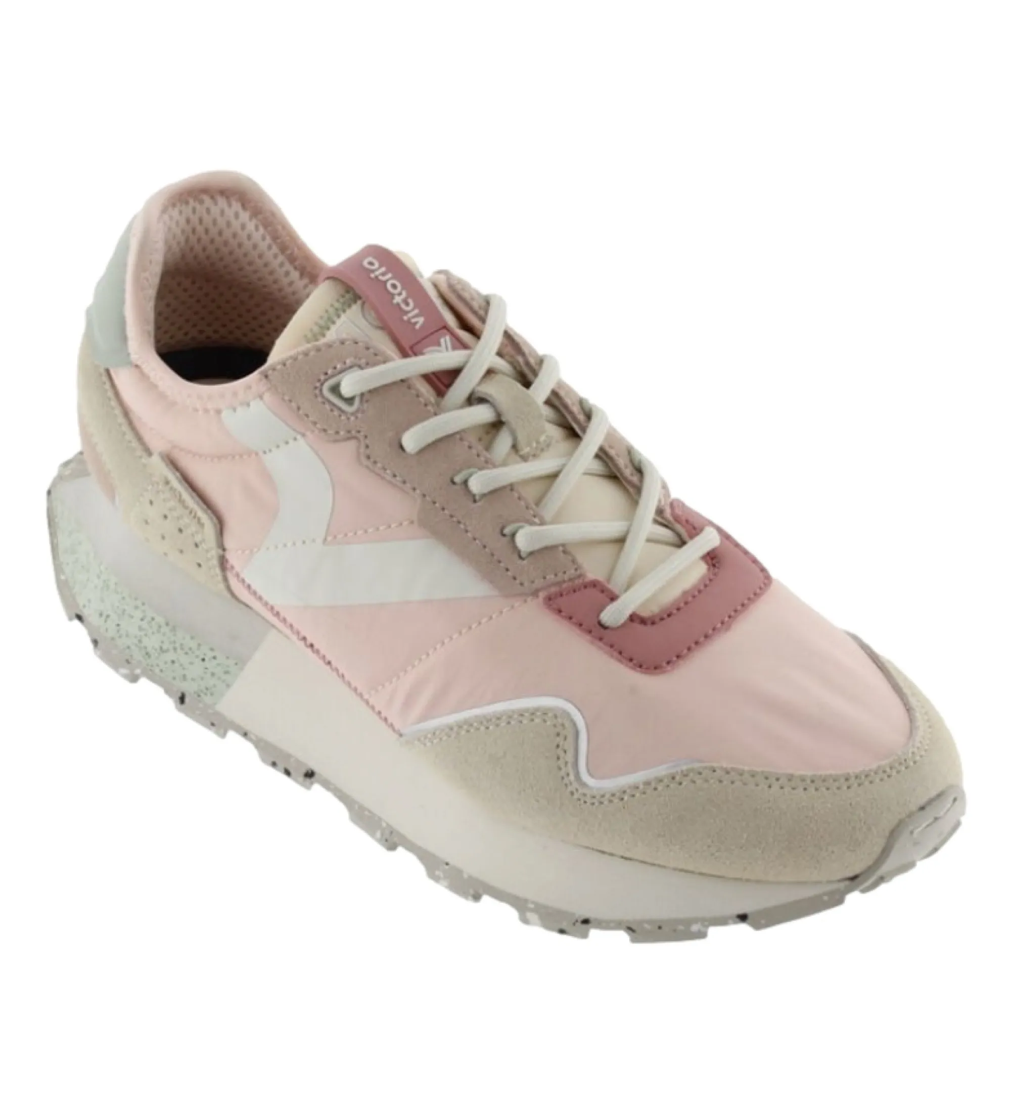 Zapatillas de piel Wing Future rosa